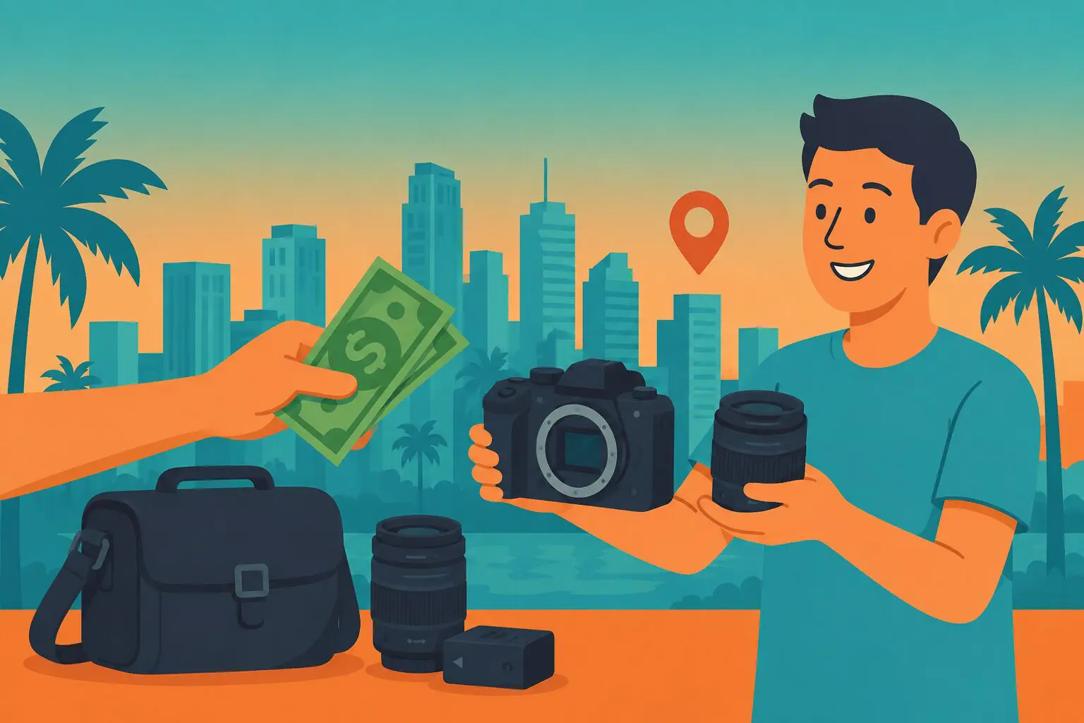 Sell Your Camera in Miami Fast