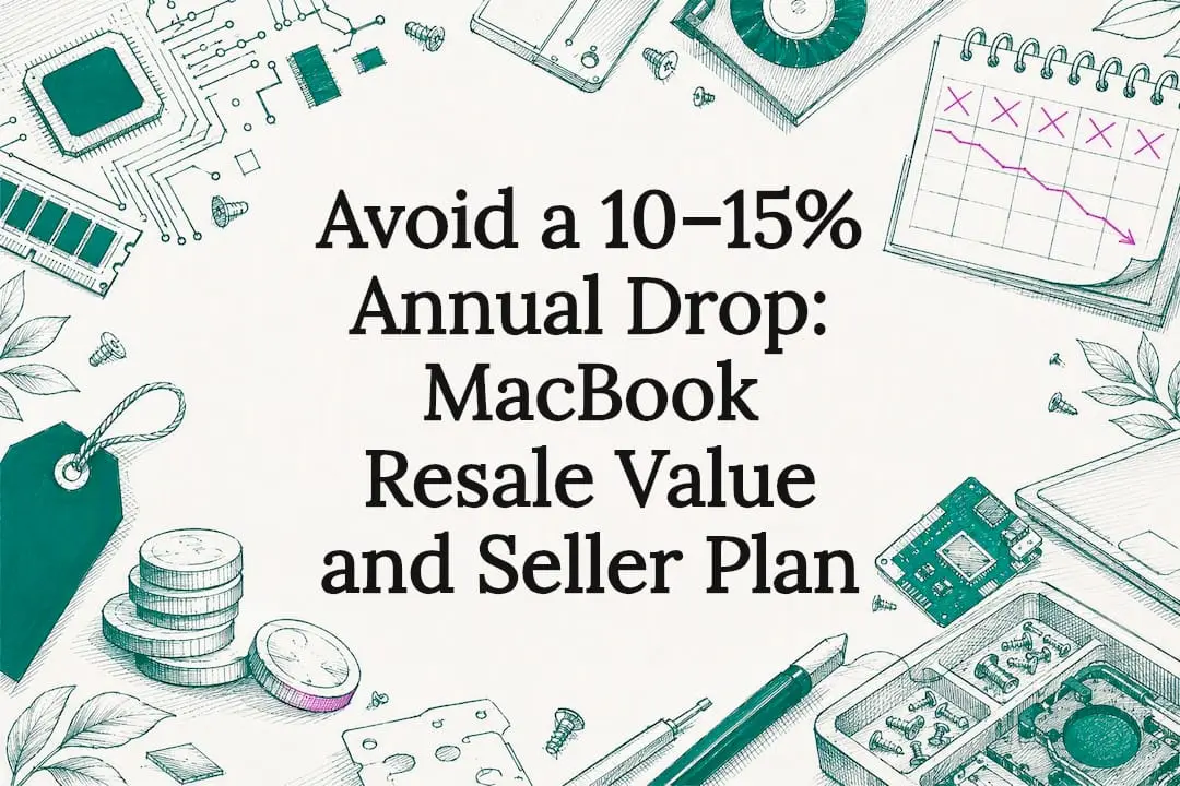 Avoid a 10–15% Annual Drop: MacBook Resale Value and Seller Plan