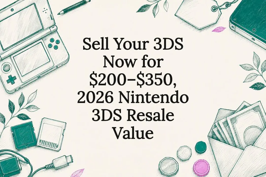 Decorative 3DS resale value title card
