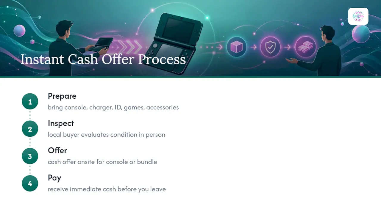 Get an Instant Cash Offer for Your Nintendo 3DS Today — overview diagram