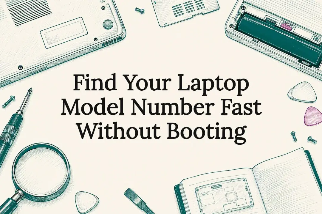 Find Your Laptop Model Number Fast Without Booting